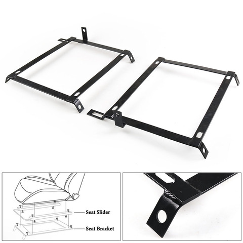 For Honda Civic 1992-2000 Hatchback Coupe Sedan Race Sport Seat Mount Bracket ► Photo 1/6