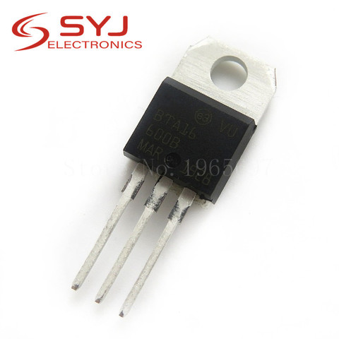 10pcs/lot BTA16-600B BTA16-600 BTA16 16A 600V TO-220 new original In Stock ► Photo 1/1