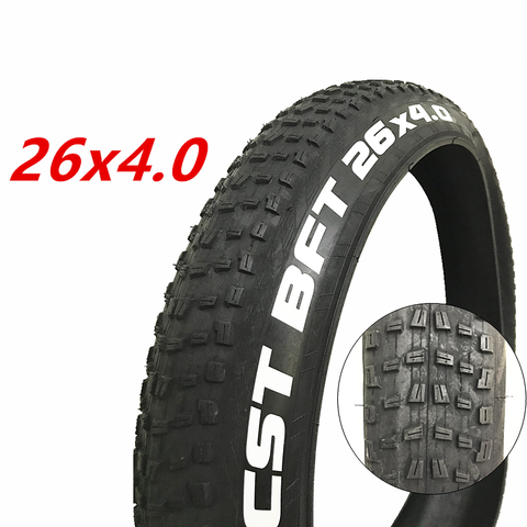 bicycle ATV tyre beach bike tire 26x4.0 city fat tyres snow bike tires wire bead For fat Electric Bike CST ► Photo 1/5