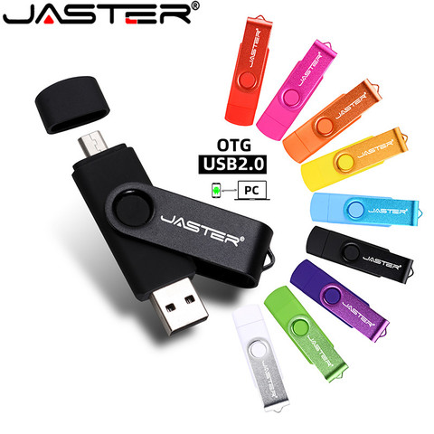 Rotatable smart OTG usb flash drive 64G 32G 16G 8G 4G pen drive Thumb drives memory stick android otg usb key free shipping ► Photo 1/6