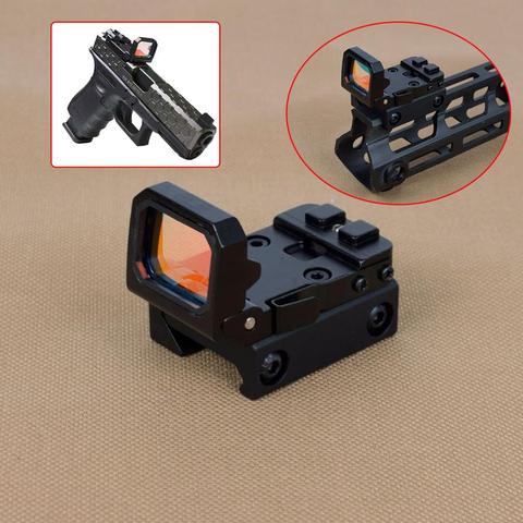 Tactical Flip Dot Reflex Sight RMR Scope Mount For AR15 M4 Rifle Glock MOS Pistol Fit Onto Most RMR Cut Slide For Hunting Sight ► Photo 1/6