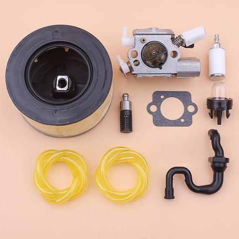 Carburetor Carb For Stihl MS251 MS 251 Air Fuel Oil Filter Line Primer Bulb Kit Chainsaw 1143 120 0617 ► Photo 1/6