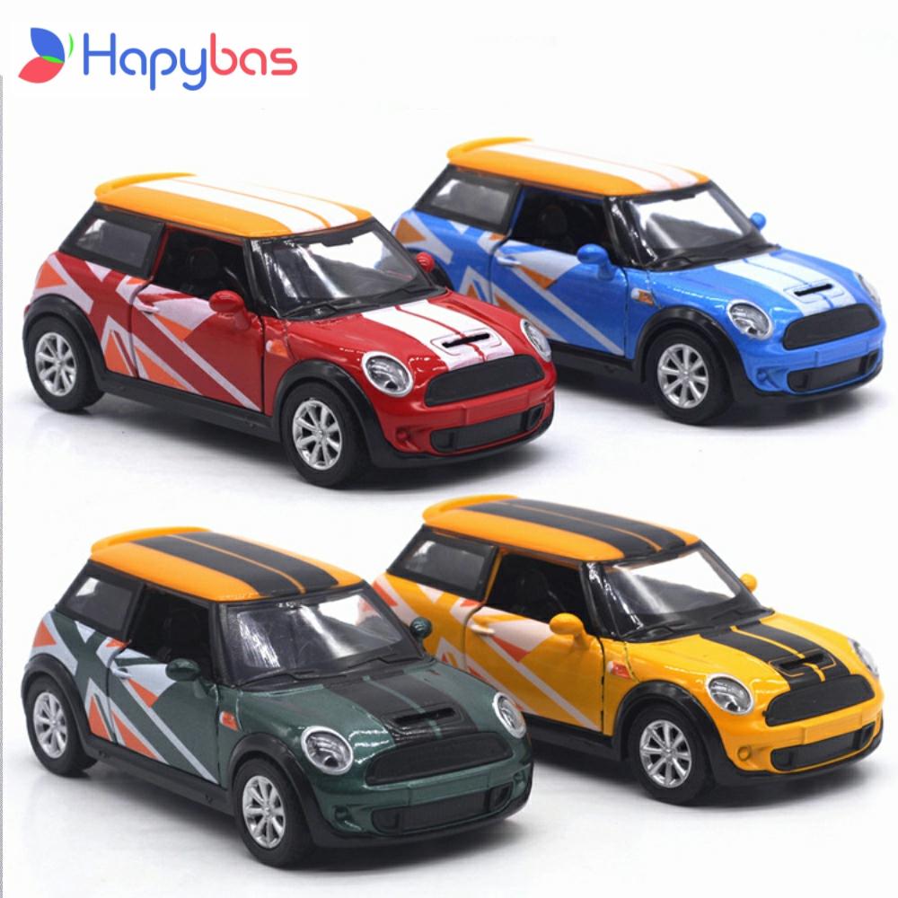 1:32 Alloy Car Pull Back MINI car High Simulation Exquisite Diecasts&Toy Vehicles Collection Brinquedos Car Toys For Boys gift ► Photo 1/6