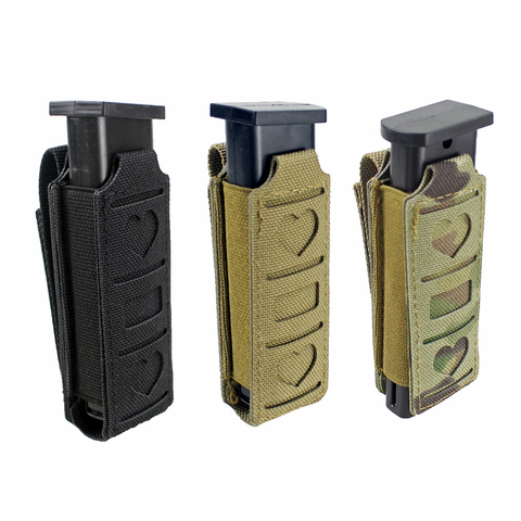Tactical Molle Single Magazine Pouch Pistol Mag Pouch Waist Belt Multi-tool Pouch Flashlight Holster ► Photo 1/6