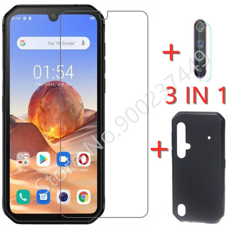 3-in-1 Case + Camera Tempered Glass On For Blackview BV9900 Pro Screen Protector Glass For Blackview BV9900 BV9900E 2.5D Glass ► Photo 1/6