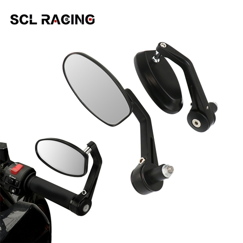 2Pcs/pair Universal Motorcycle Rearview Mirrors 7/8