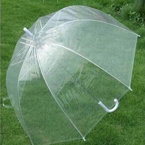 Fashion Transparent Clear Bubble Dome Shape Umbrella Outdoor Windproof Umbrellas Princess Weeding Decoration 964E ► Photo 1/6