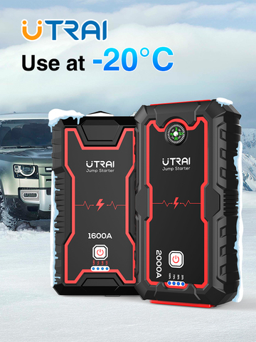 UTRAI Power Bank 2000A Jump Starter Portable Charger 