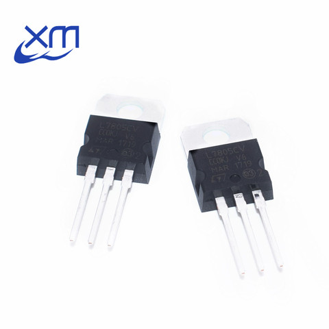 10pcs L7805CV L7805 7805 Voltage Regulator 5V 1.5A TO-220 ► Photo 1/1