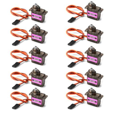 4/5/10/20 pcs/lot MG90S Metal gear Digital 9g Servo SG90 For Rc Helicopter Plane Boat Car MG90 9G Trex 450 RC Robot Helicopter ► Photo 1/6