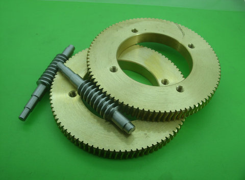 1Set Gear Diameter:93mm  1:90  Ratio 1M 90T Steel Worm Gear  Reduction Gear ► Photo 1/1