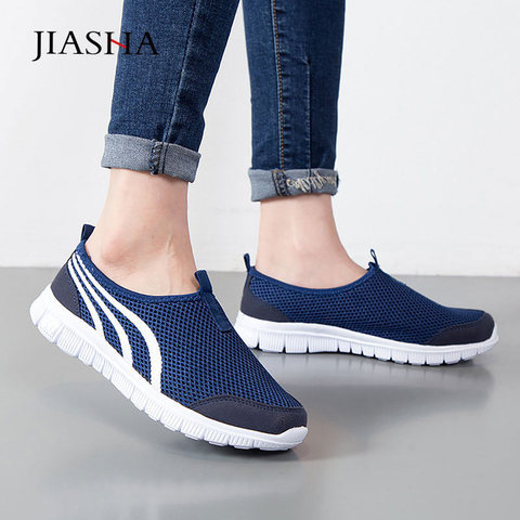 Women shoes 2022 new fashion light lace-up women sneakers casual female shoes tenis feminino breathable mesh summer shoes woman ► Photo 1/6