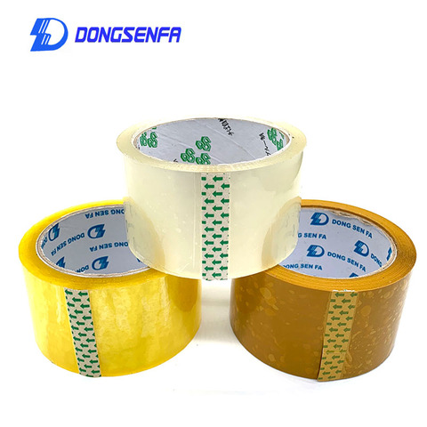 DONGSENFA  1Roll Length 80Y OPP Sealing Tape Packing Label Clear Carton Box Sealing Packaging Tape Adhesive Tape ► Photo 1/6