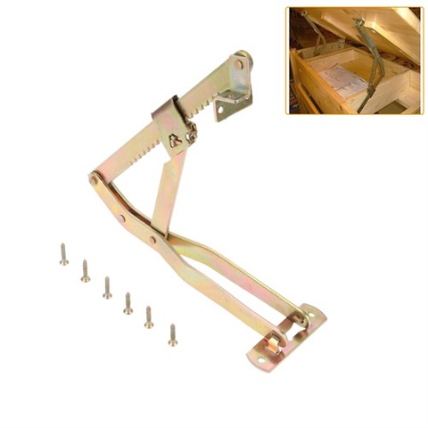 DRELD Iron Adjustable Folding Lifting Bracket Sofa Armrest Hinge Massage Table Lifter Furniture Hardware with Screws 331*250mm ► Photo 1/6