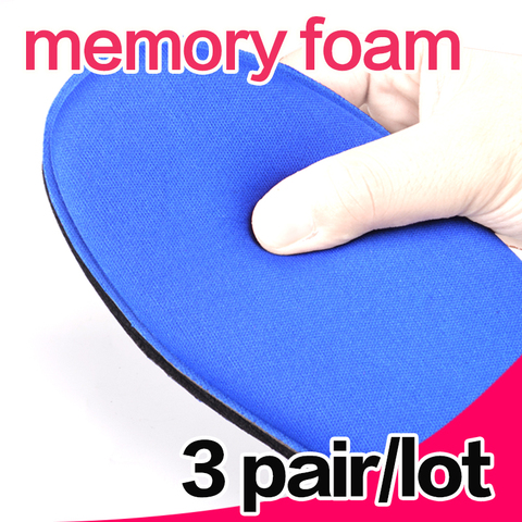 3 pairs/lot Slow Rebound Memory Foam Cushioning Insole Breathable Absorbent Insoles for Men and Women shoes EU 37-46 240-305mm ► Photo 1/6