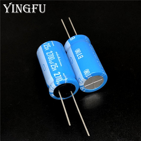 2pcs/20pcs 2700uF 25V NICHICON BT Series 16x25mm Highly dependable reliability 25V2700uF Aluminum Electrolytic capacitor ► Photo 1/2