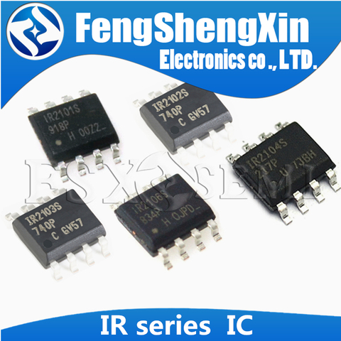 5pcs IR2101S IR2102S IR2103S IR2104S IR2106S IR2108S IR2109S IR2110S IR2112S IR2113S IR2118S  IR2127S  SOP-8 DRIVER IC ► Photo 1/6