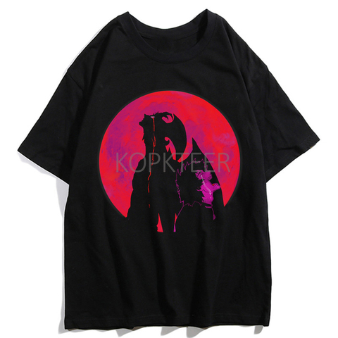 DEVILMAN Crybaby Japan Anime Men T-Shirt Summer Graphic Print Soft Tee Streetwear Harajuku Short Sleeves Hip-Hop Tops T-shirts ► Photo 1/6