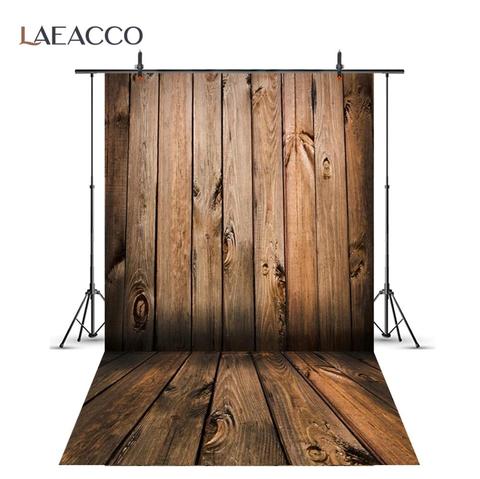 Laeacco Wooden Background Photography Plank Board Texture Cake Food Baby Portrait Photographic Backdrop Photocall Photo Studio ► Photo 1/6