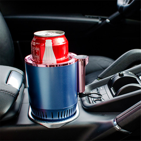 110-220V home 12V Car 24V truck Heating and Cooling  Car Cup Warmer Cooler Smart Cup Mug Holder Cooling heating 2 in 1 mug ► Photo 1/6