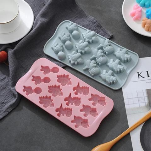 Even Silicone Dinosaur Silicone Mold Chocolate Ice Cube Cream Cake Diy Making Tool Kitchen Accessories Gadget Handicrafts Moulds ► Photo 1/6