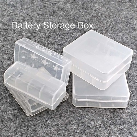 Durable 26650 18650 Battery Storage Box Hard Case Holder For 2/4 18650 4x AA 4xAAA Rechargeable Battery Power Bank Plastic Cases ► Photo 1/4