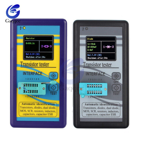 Multi-Purpose M328 Transistor Tester 128*160 Diode Thyristor Capacitance Resistor Inductance MOSFET  Meter 1.8'' LCD ESR Digital ► Photo 1/6