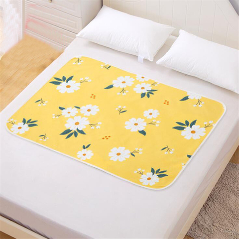 Washable Waterproof Changing Pad Changing Mat Baby Diaper Cover Cushion Reusable Diaper Pad Bedding Sheet Travel Mat ► Photo 1/6