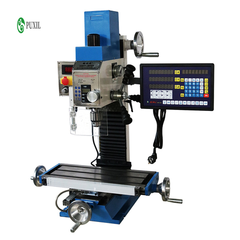 BF28V  Multi-functional High-Precision Household Micro-Drilling And Milling Integrated Lathe Small Drilling Machine ► Photo 1/6