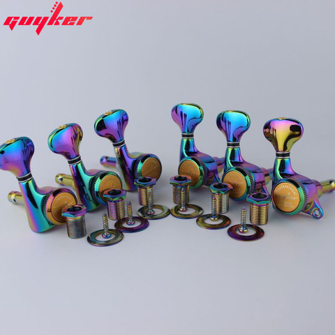 GUYKER Chameleon Rainbow Locking Tuners Guitar Tuning Pegs Electric Guitar Machine Heads ► Photo 1/6