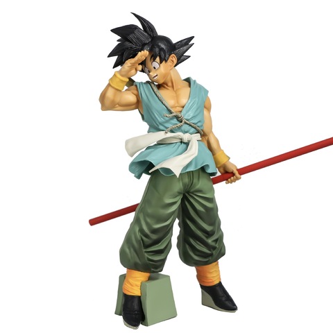 Buy Online 34cm Anime Dragon Ball Bwfc3 Super Master Stars Piece Smsp Son Goku Pvc Action Figure Model Toys Alitools