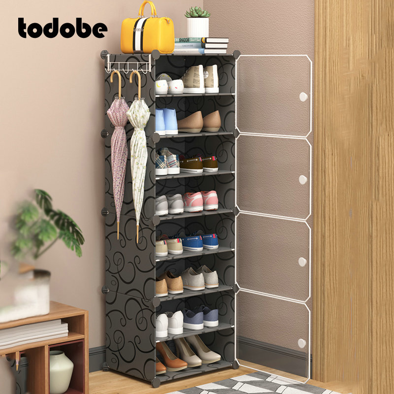 Multilayer Simple Shoe Rack Nonwoven Fabric Dustproof Shoes Boots Stand  Holder Hallway Space-saving Shoe Organizer Shoe Cabinet - Price history &  Review, AliExpress Seller - LEHUOSHIGUANG Store