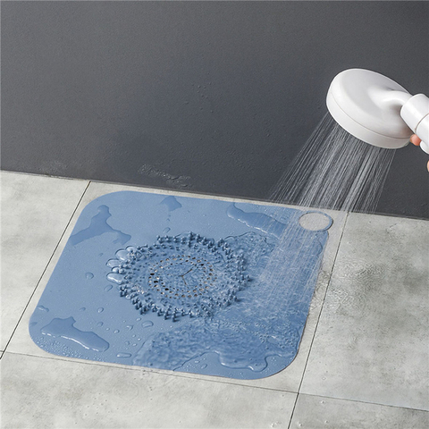Floor Drain Cover Anti Clogging Silicone Filter Screen Household Floor Drain Pad for Kitchen Bathroom Sink ► Photo 1/6