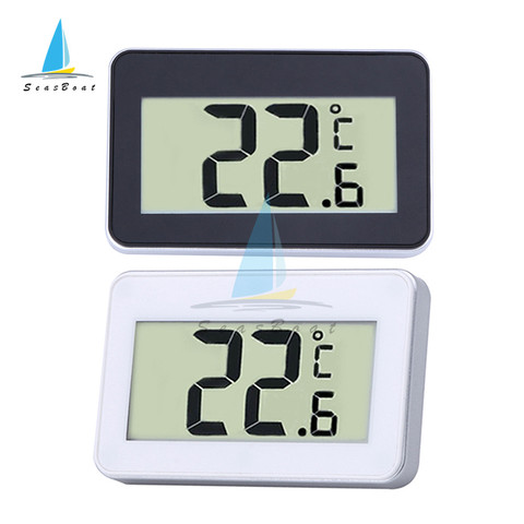 TS-A95 Mini LCD Digital Thermometer Hygrometer Waterproof Electronic Car Thermometer Refrigerator Temperature Monitor Tester ► Photo 1/6