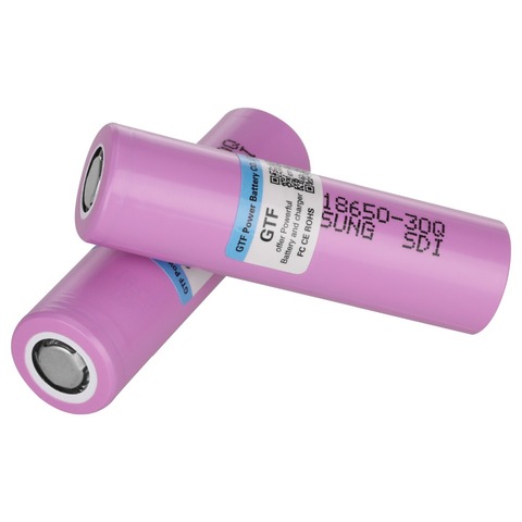 3000mah 100% capacity 3.7V 18650 battery for Samsung 30Q INR 18650 30Q 20A Rechargeable li-ion battery ► Photo 1/6