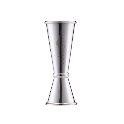 Premium Greenhill Double End Cocktail Jigger, 25/50 ml & 1/2 oz with Inside Markings, 18/8 Stainless Steel Barware ► Photo 1/6