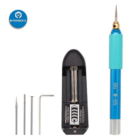 PHONEFIX Electric Polishing Pen Mobile Phone CPU Grinding Tool with Battery for iPhone Motherboard BGA Chip Grinding Repair Tool ► Photo 1/6