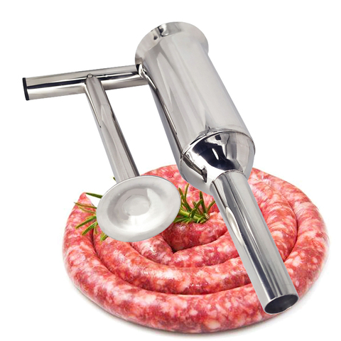 Homemade Sausage Stuffer Stainless Steel Sausage Filling Machine Sausage Syringe Meat Filler Sausage Maker ► Photo 1/6