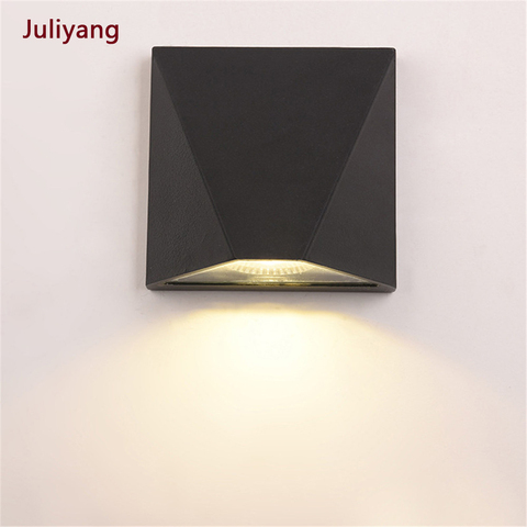 Modern minimalist LED wall lamp indoor outdoor waterproof wall lamp courtyard aisle porch balcony light fixture IP65 AC85-265V ► Photo 1/6