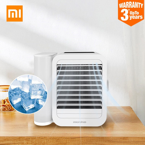 New Xiaomi Microhoo 3 In 1 USB portable air conditioning office mini cooling fan air humidification cooling purifier ► Photo 1/6