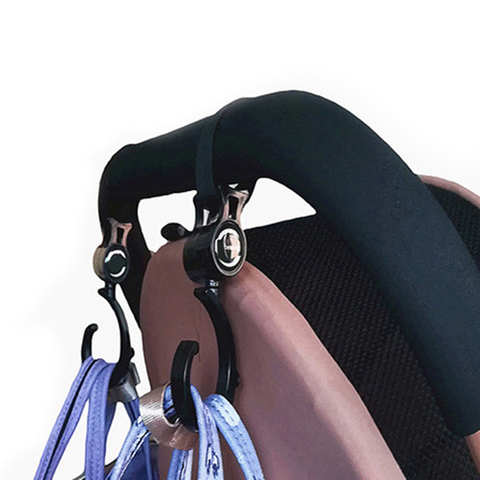 2pcs/ Baby Hanger Baby Bag Stroller Hooks Pram Rotate 360 Degree baby car seat accessories stroller organizer ► Photo 1/6