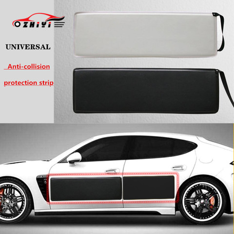 Car Body Anti-collision Strip Adhesive-Free/Magnetic Iron Door Side Edge Guard Anti-scratch Decorative Protection Sticker Strip ► Photo 1/6