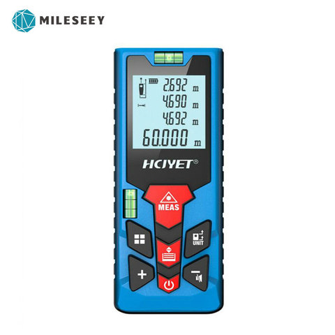 Mileseey Rechargeable MINI Meters Laser Distance Meter Rangefinder Finder Handheld Measure Accurate measuring ► Photo 1/6