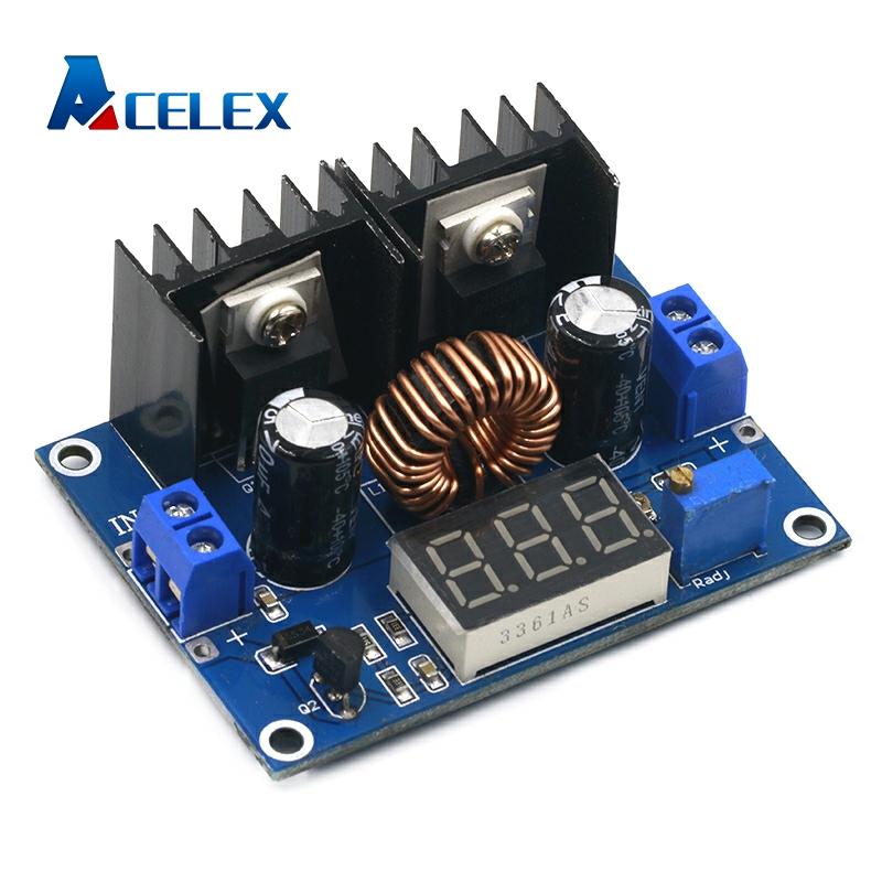 XH-M404 M404 DC 4-40V 8A Voltage Regulator Module Digital PWM Adjustabl DC-DC Step Down Voltage Regulator DC XL4016E1 ► Photo 1/2