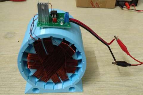 BEDINI Window Motor Larger Version High-speed Motor Generator ► Photo 1/3