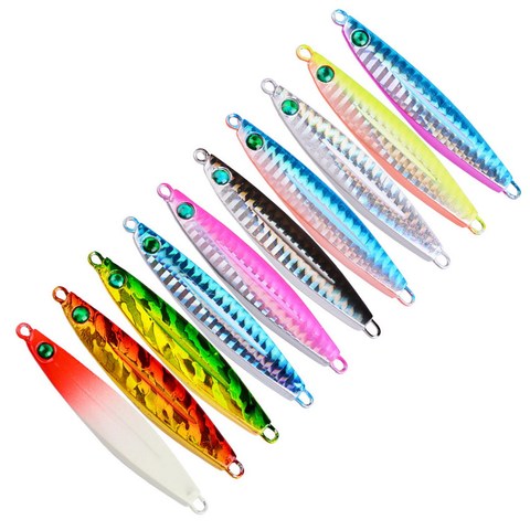 10pcs Metal Spoon Jigs Carp Fishing Lure 7G 10G 14G 17G 21G 28G 40G Crankbait Jig Spoons Wobbler Bait Sea Fishing Lures Pesca ► Photo 1/6