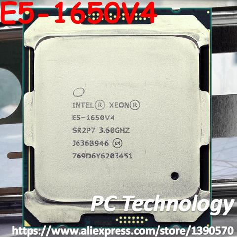 E5-1650V4 Original Intel Xeon QS Version E5 1650V4 3.6GHZ 6-Core 15MB E5-1650 V4 140W E5 1650 V4 LGA2011-3 Free shipping ► Photo 1/2