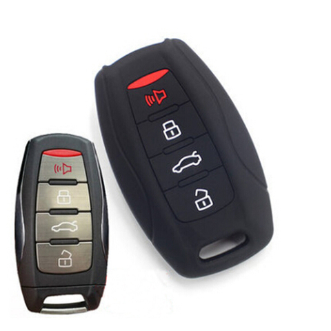 Silicone Car-styling Key Protector Cover shell Keychain Case for HAVAL H2 H3 H5 H6 H7 H8 H9 ,auto accessories ► Photo 1/5