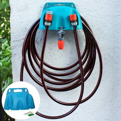 Wall Mount Garden Pipe Hose Storage Holder Dispenser Rack Cable Organizer Tool water sprayer hose connector storage rack garden ► Photo 1/6