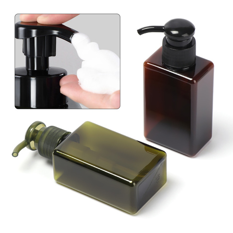 100ml Empty Squeezed Foaming Pump Soap Foam Bottle Cosmetic Containers Dispenser PET Liquid Travel Bottle Mousse Bottling ► Photo 1/6